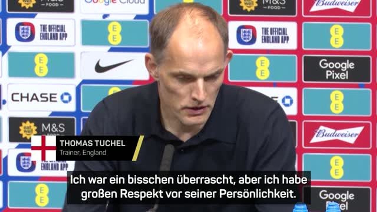 'War ein bisschen überrascht': Tuchel zum Maguire-Statement