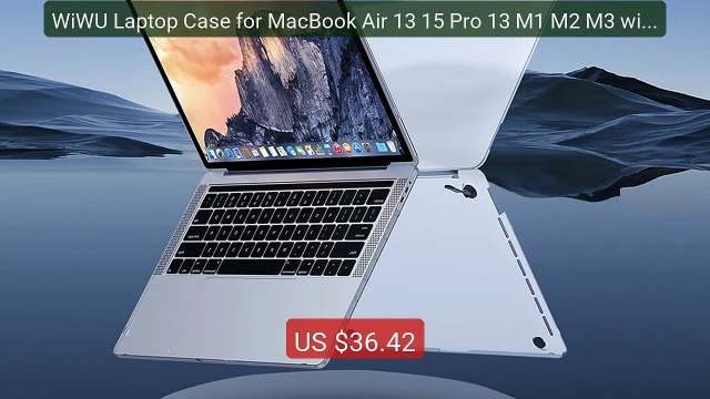WiWU Laptop Case for MacBook Air 13 15 Pro 13 M1 M2 M3 with St... Hot Deal 2026 | Limited Offer!