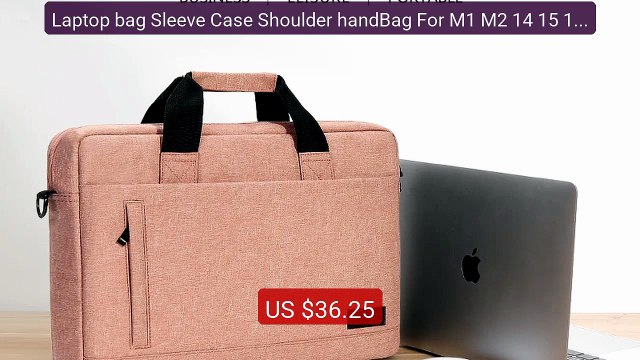 Laptop bag Sleeve Case Shoulder handBag For M1 M2 14 15 15.6 1... Hot Deal 2026 | Limited Offer!