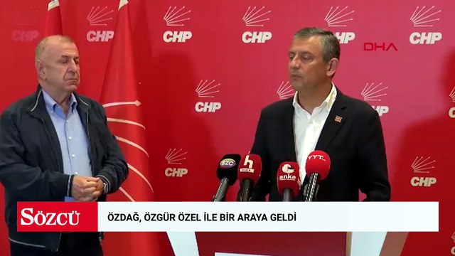 Özdağ, Özgür Özel ile bir araya geldi