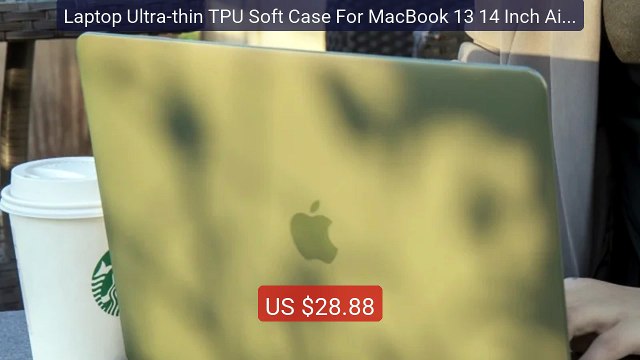 Laptop Ultra-thin TPU Soft Case For MacBook 13 14 Inch Air13 ... Amazing Value 2026 | Must Have!