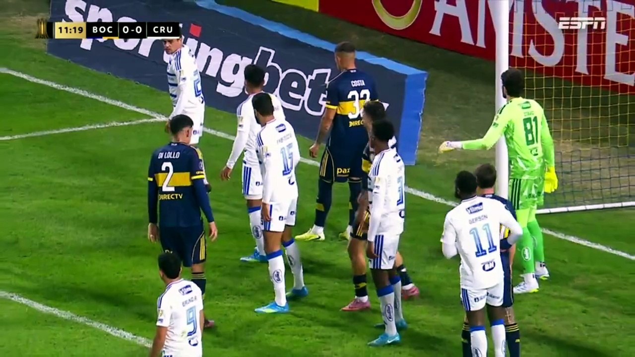 Boca Juniors 1 vs. Cruzeiro 1 | 1T | Fecha 5 | Copa Libertadores 2026.