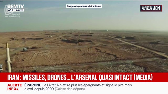 Selon les médias américains, l'armée iranienne reconstitue son stock d'armes plus vite que prévu