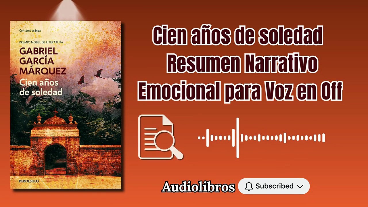 Cien años de soledad _ Gabriel García Márquez #CienAñosDeSoledad  #realismomágico #audiolibro