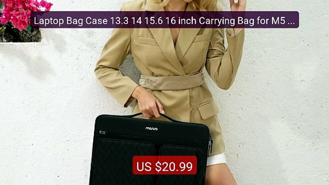 Laptop Bag Case 13.3 14 15.6 16 inch Carrying Bag for M5 Macbo... -- Best Buy 2026 | Great Quality!