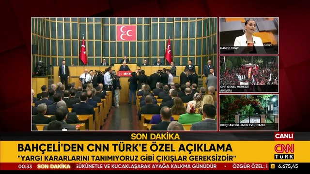 Mutlak butlan kararı sonrası Bahçeli'den açıklama: 'Kılıçdaroğlu-Özel CHP menfaatleri için ortak yol bulmalı'