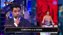 Crítica al vestuario de Christian Chávez