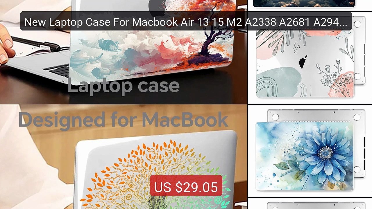 New Laptop Case For Macbook Air 13 15 M2 A2338 A2681 A2941 Tou... -- Best Buy 2026 | Great Quality!