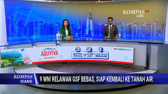 Potret 9 WNI Relawan Global Sumud Flotilla Tiba di Istanbul Usai Bebas dari Israel | KOMPAS SIANG
