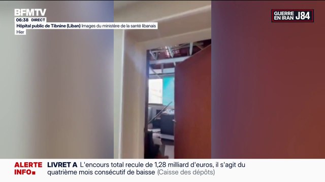 Au Liban, au moins 26 personnes mortes selon le ministère de la Santé libanais qui dénonce une frappe contre l'hôpital de Tibnine
