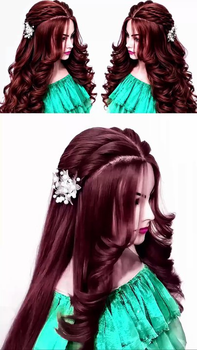 Easy hairstyle for girls