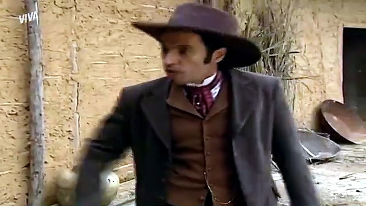 Novela Força de um Desejo (1999) - Inácio leva tiro e tenta escapar dos capangas de Higino