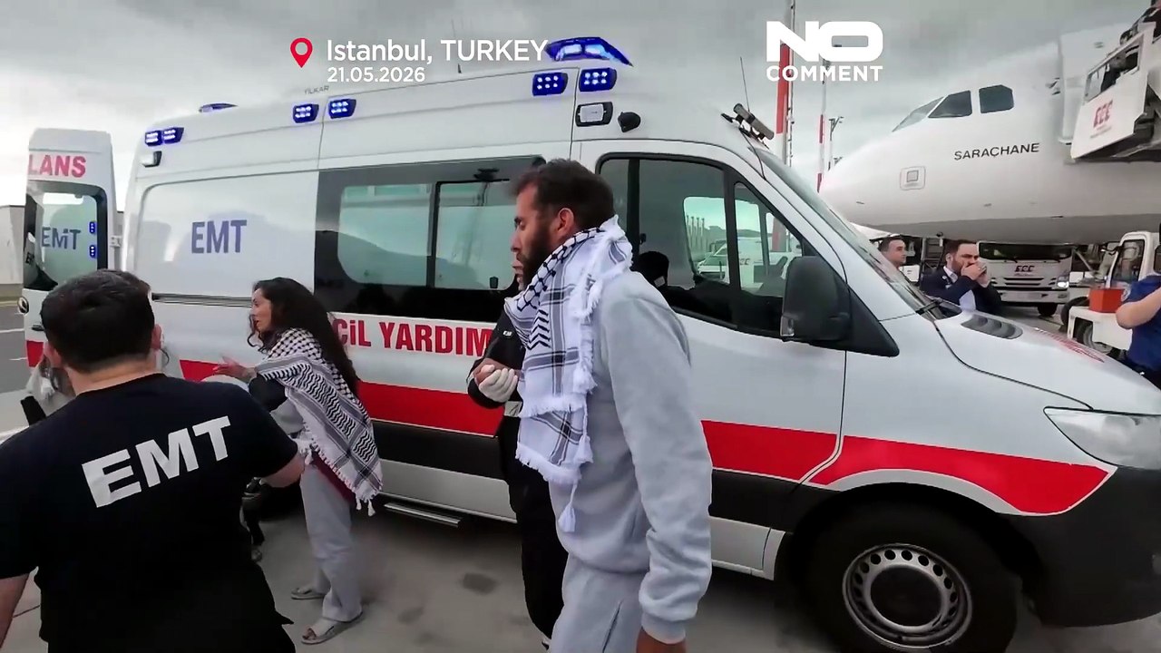 Türkei nimmt 422 Gaza-Aktivisten nach Festnahme in Israel auf