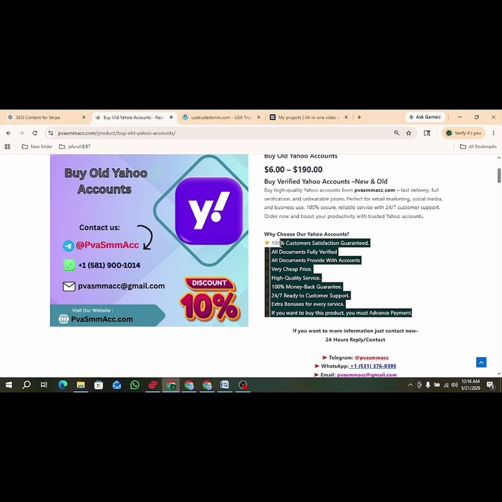 Smart Buy Yahoo Account Practices for American Entrepreneurs