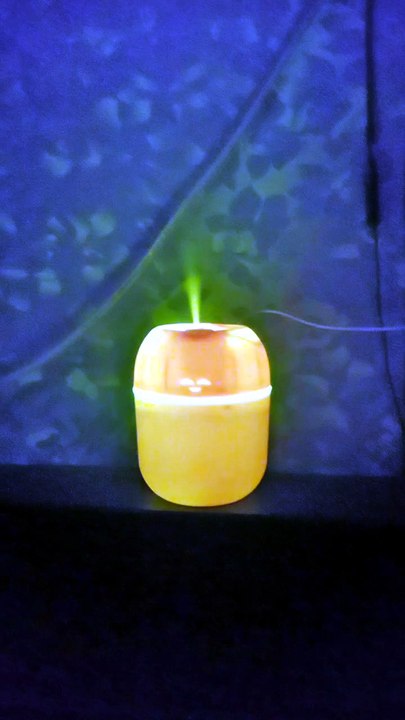 Water mist lighting