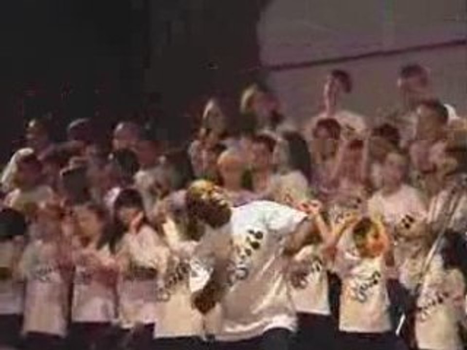 Extraits Gospelkids concerte de mulhouse juin 2008