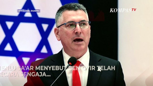 Menlu Israel Kecam Perlakuan Tak Manusiawi Ben Gvir ke Aktivis Flotilla yang Ditahan