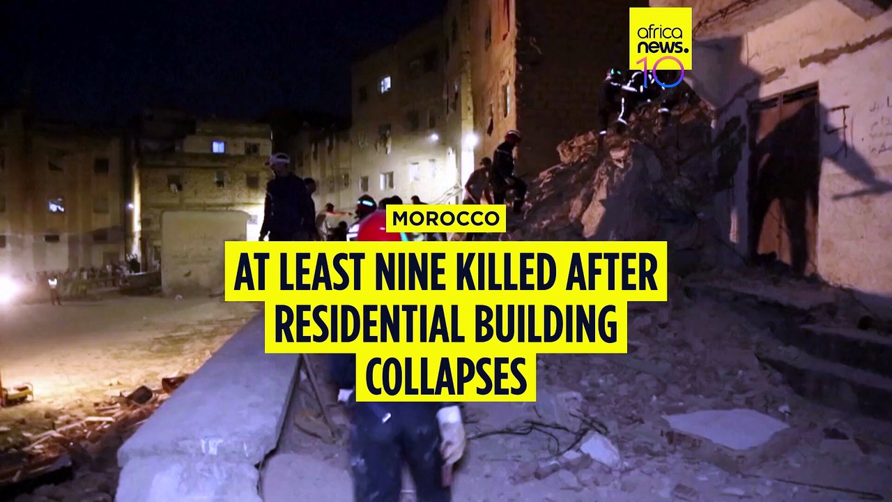 Morocco building collapse kills at least nine