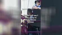 Emi Martinez sends a message to Manchester United