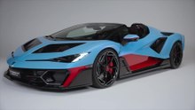 Lamborghini Fenomeno Roadster Design Preview in Studio