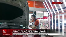 Konya'da bayram öncesi araç alacaklara ekspertiz uyarısı