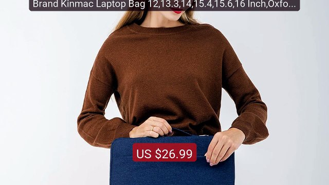 Brand Kinmac Laptop Bag 12,13.3,14,15.4,15.6,16 Inch,Oxford Wo... Hot Deal 2026 | Limited Offer!