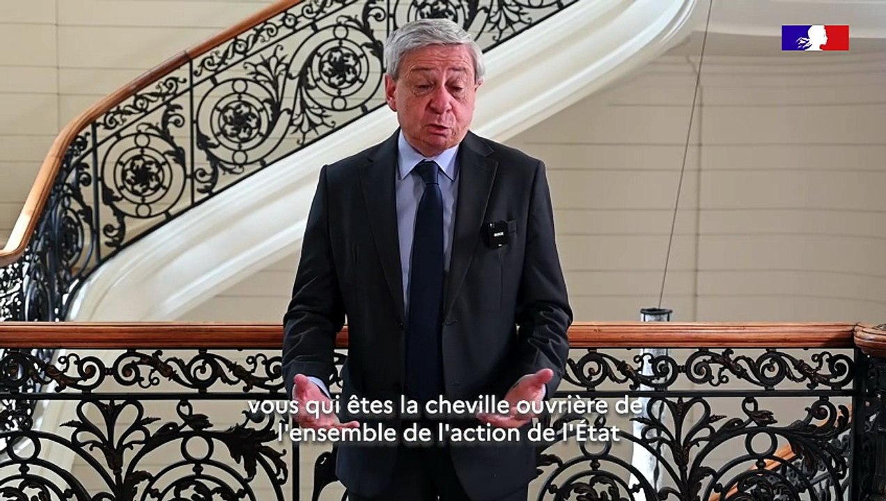 Discours du Préfet M. GUYOT aux agents Pref