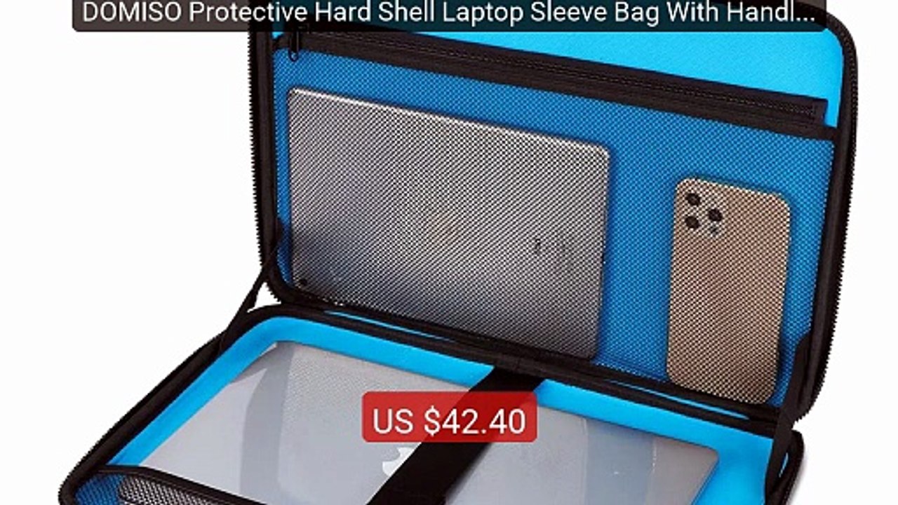 DOMISO Protective Hard Shell Laptop Sleeve Bag With Handle Fo... -- Amazing Value 2026 | Must Have!