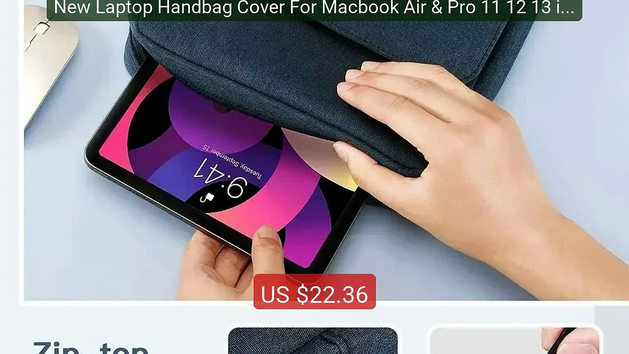 New Laptop Handbag Cover For Macbook Air & Pro 11 12 13 inch Water... -- Best Deal 2026 | Shop Now!