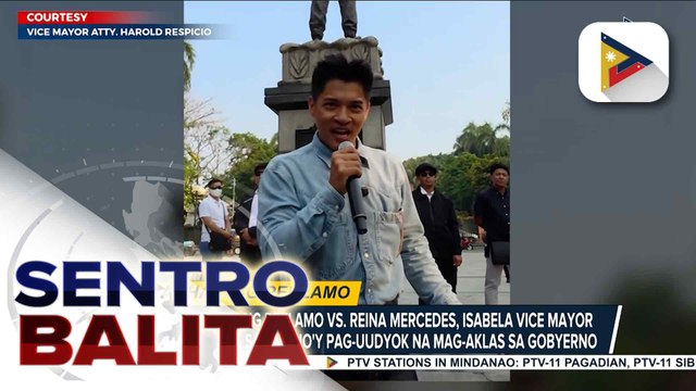 Reklamo vs. Vice Mayor Respicio, inihain sa NBI dahil sa umano'y pag-uudyok na mag-aklas sa gobyerno; NBI, nilinaw na hindi maaaring abogado ang maghain ng arrest warrant | ulat ni RR Tubice
