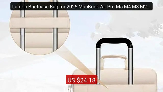 Laptop Briefcase Bag for 2025 MacBook Air Pro M5 M4 M3 M2 M1 13 13.... Top Rated 2026 | Buy Now!