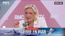 Affaire Patrick Bruel: "Tous ces gens qui sont accusés de se comporter comme des porcs avec les femmes, c'est une véritable honte", estime Marine Le Pen