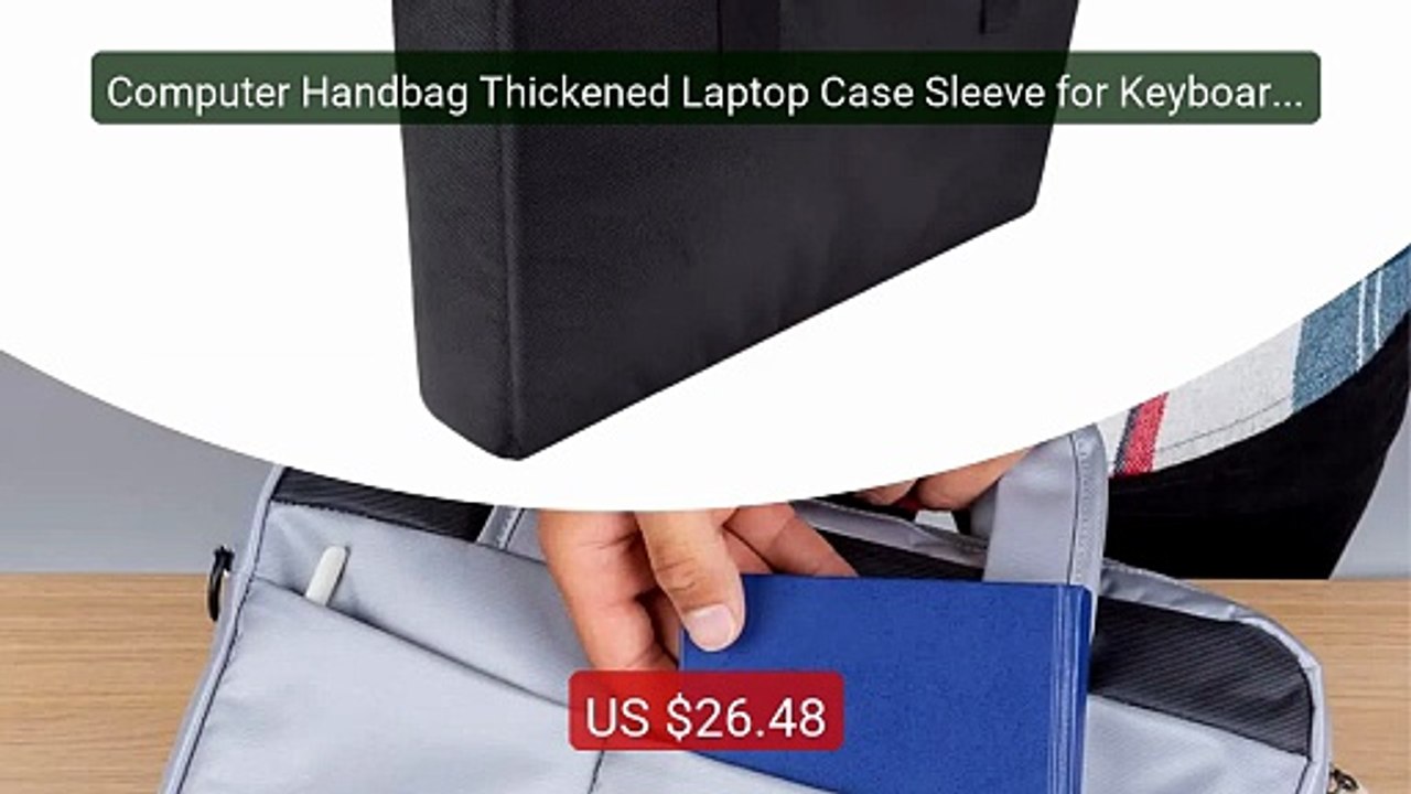 Computer Handbag Thickened Laptop Case Sleeve for Keyboard and Acc... -- Best Deal 2026 | Shop Now!
