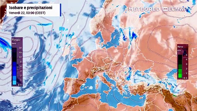 Poderoso anticiclone estivo sull'Italia: il caldo fornirà combistibile a forti temporali