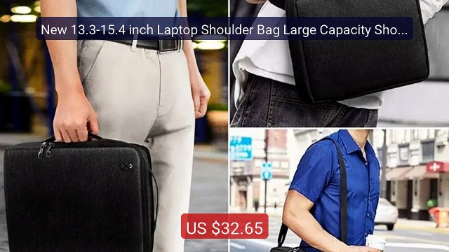 New 13.3-15.4 inch Laptop Shoulder Bag Large Capacity Shockpr... Amazing Value 2026 | Must Have!