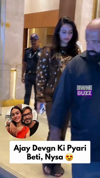 Ajay Devgn's daughter Nysa makes a rare public appearance, spotted in Bandra