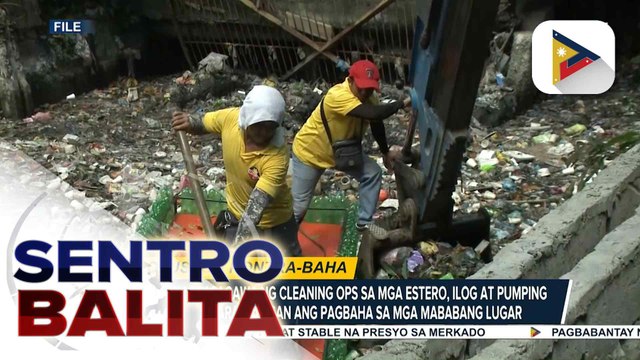 Paglilinis ng MMDA sa mga daluyan ng tubig at pumping stations sa Metro Manila, puspusan bago magsimula ang panahon ng tag-ulan