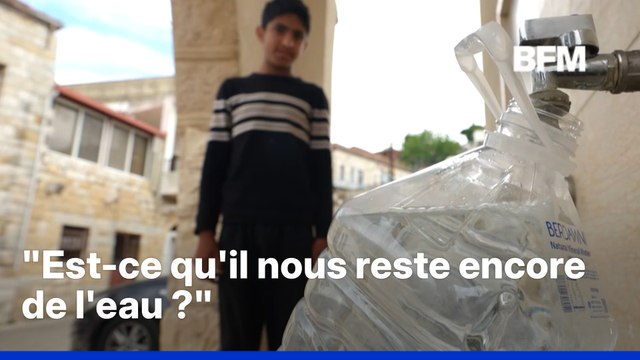 Dans ce village libanais, les habitants sont strictement rationnés en eau après des frappes israéliennes