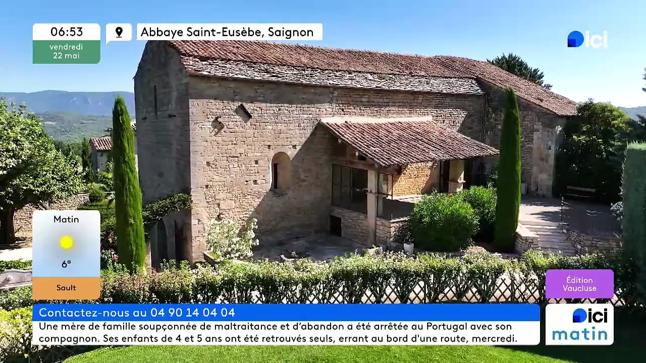 22/05/2026 - ici matin par ici Vaucluse en vidéo