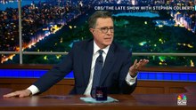 La fin du Late Show de Stephen Colbert's  sur la chaîne CBS