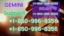 【ALL-IN-ONE】 ≋『Gemini®』 {Help Desk Wallet SuppoRt}™ — Toll-Free Numbers & Support Options