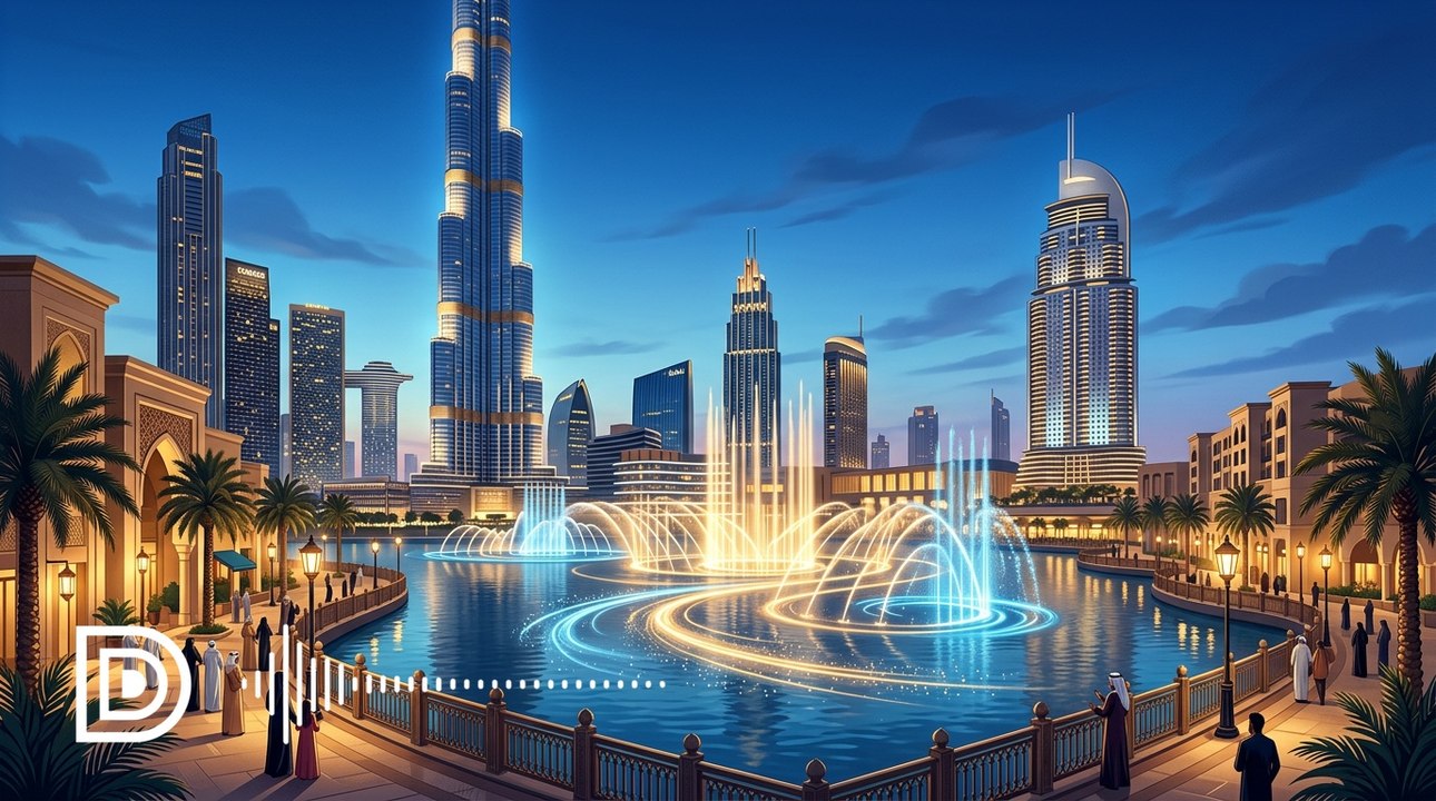 Fountain Dance | Dubai Luxury Chill Instrumental Music