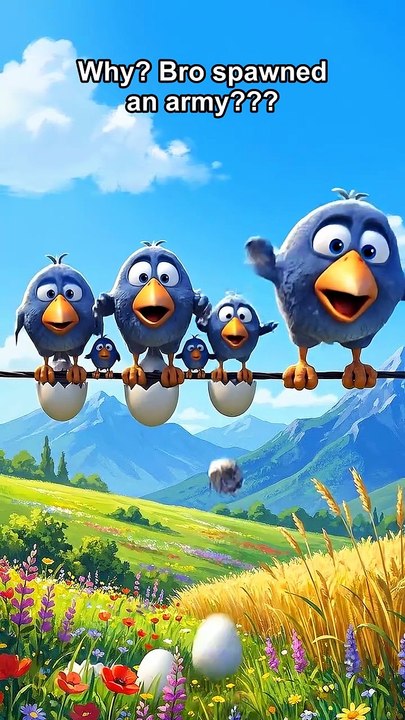 Why? Wait for the Army... 🐣😭 #talkingbirds