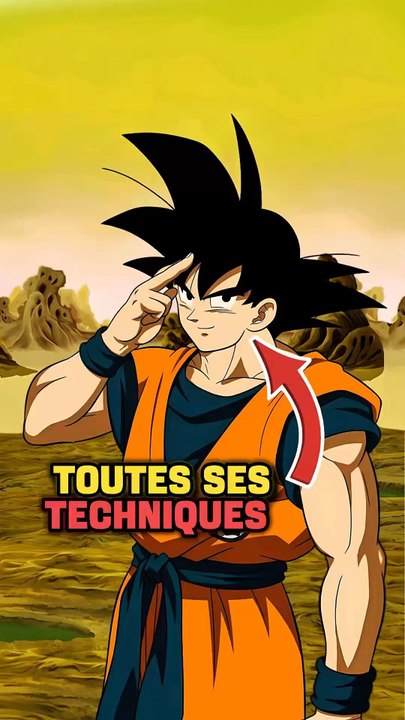 Les techniques de goku
