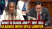‘Ask Donald Trump…’ SPLC Lawyer GRILLED by Rep. Gill Over ‘Black Job’ in EXPLOSIVE Senate Hearing