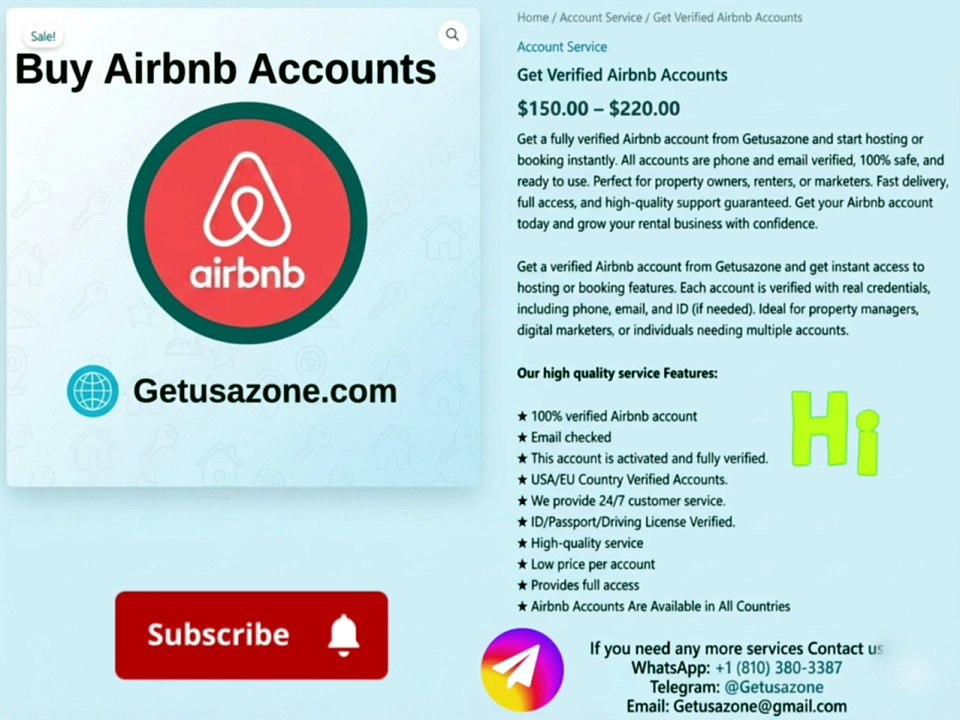 B,uy Verified Airbnb Accounts: Expert Tips and Recommendations