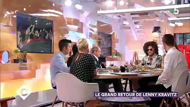 2019 - Johnny Hallyday - Lenny Kravitz Revient sur son Amitié avec Johnny dans “C à Vous” (France 5, 5 Juin)