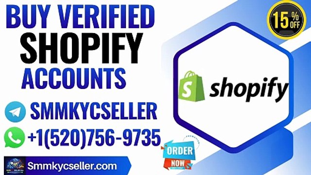 High Quality Verified Shopify Accounts – Instant Activation