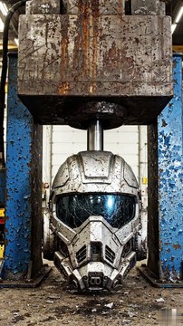 Hydraulic Press Crushing COMBAT TANK! 💥 (Oddly Satisfying ASMR)