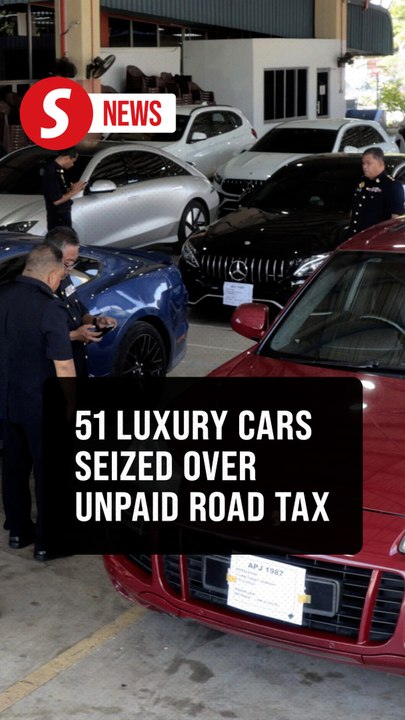 51 luxury vehicles with total unpaid road tax of RM175,000 seized in Penang this year
